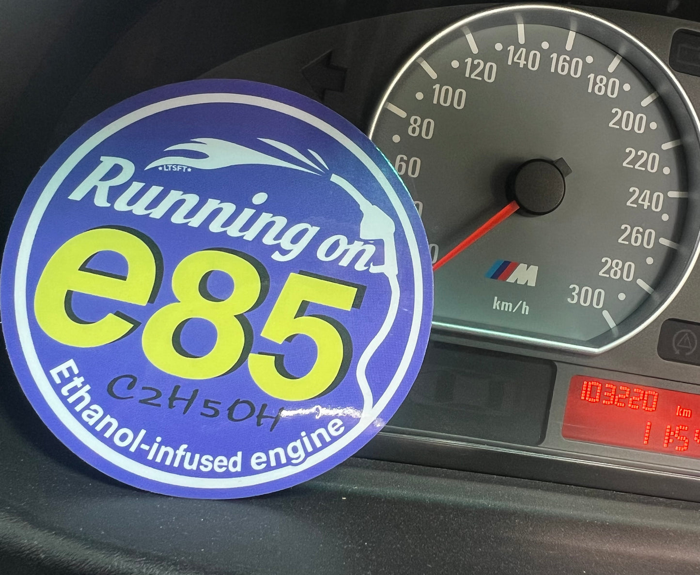 e85 Fuel Sticker