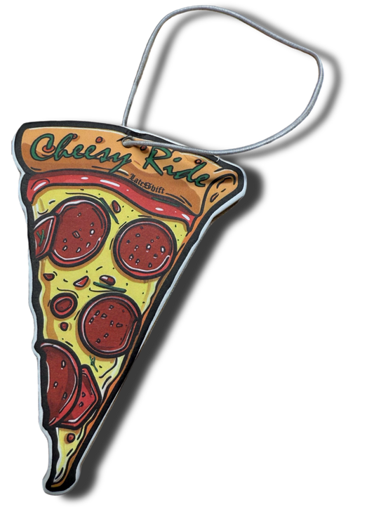 Pizza Slice Retro Style - Air Freshener