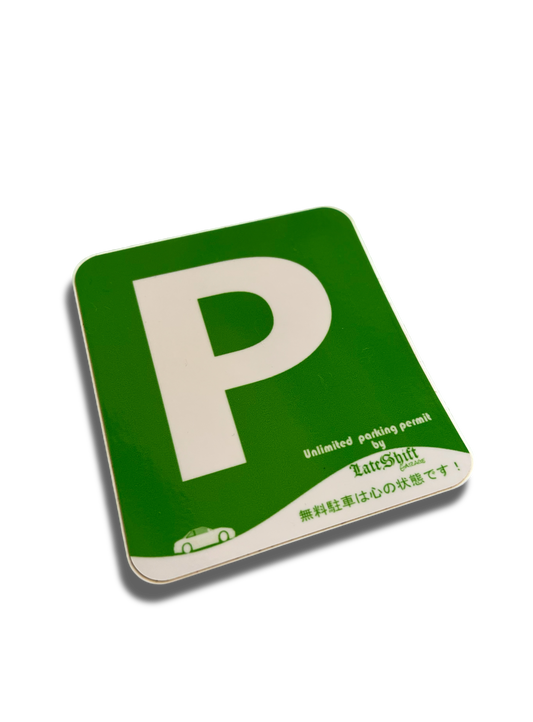 Parking Permit Sticker